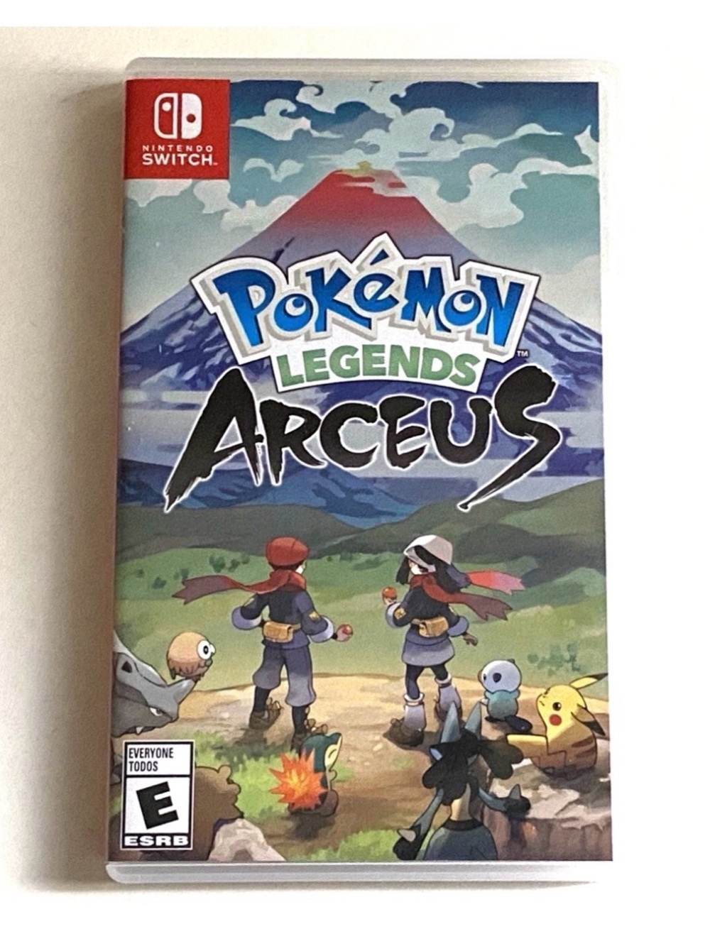 Pokemon Legends Case Only NO GAME Nintendo Switch Empty Replacement Box Arceus